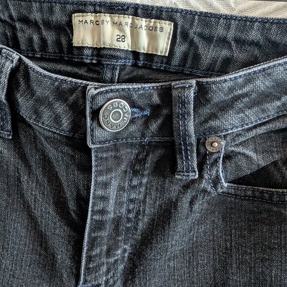 Marc by Marc Jacobs Chrissie 003 low rise skinny leg stretch jeans Black Size 28 - Picture 2 of 11